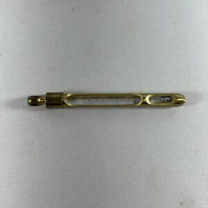 TAYLOR SOLID BRASS MAXIMIM REGISTERING THERMOMETER 140 TO 220 DEGREES